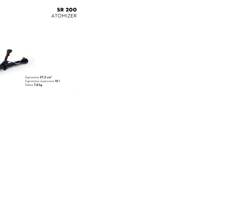 Benzinska Prskalica SR 200